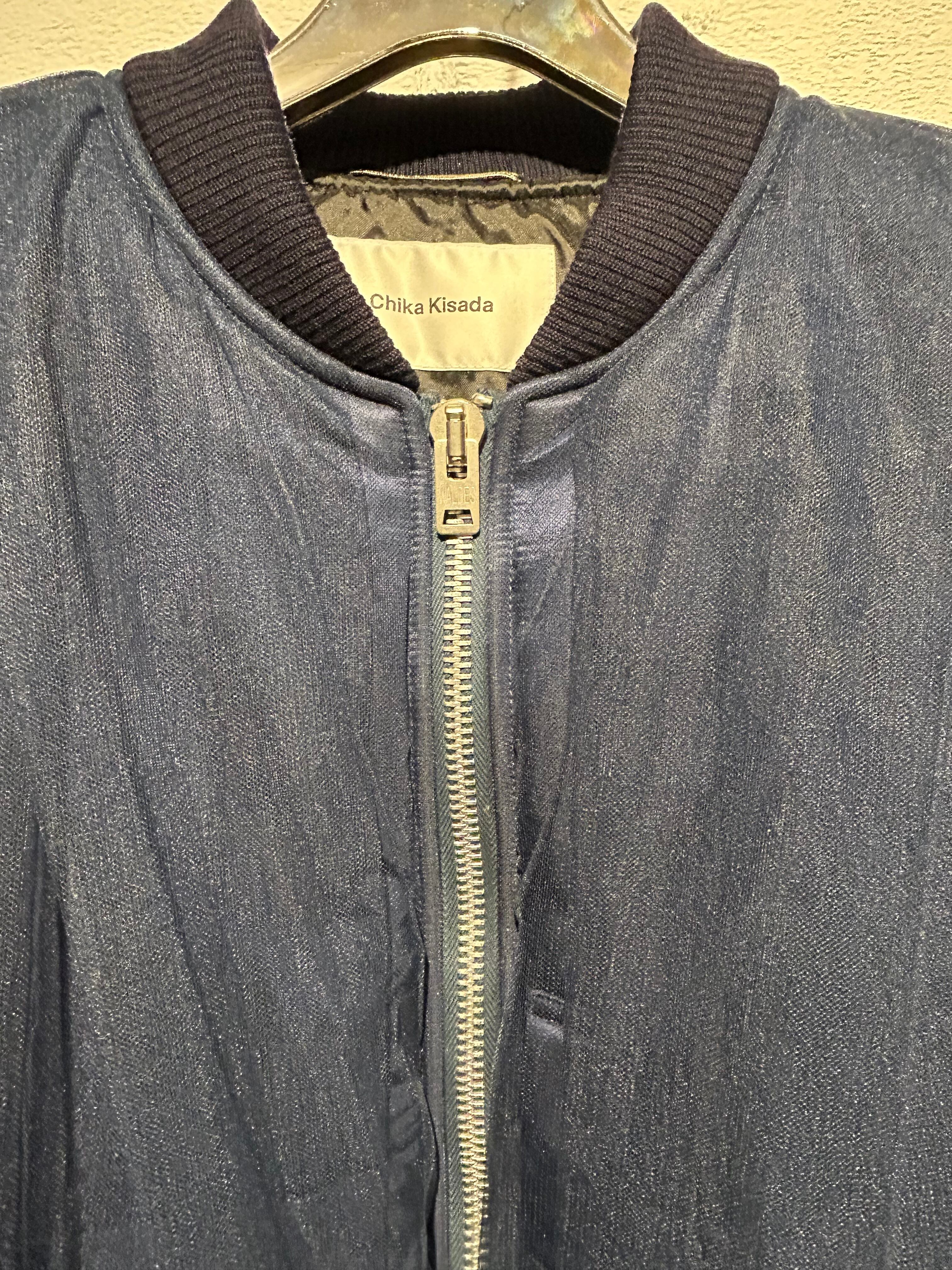 CHIKAKISADA MA-1 tulle blouson | AAR