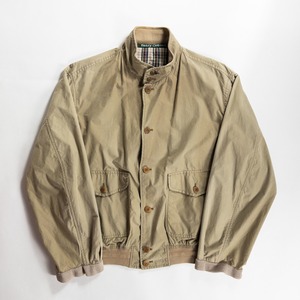 1990s "Henry Cotton's" Italian Khaki Cotton Twill Field Jacket