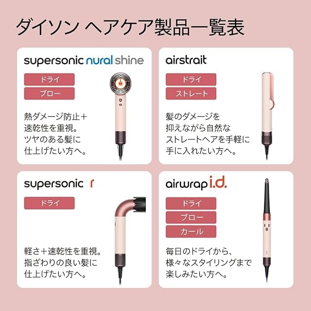 Dyson(ダイソン) ドライヤー Dyson Airstrait™ストレイトナー
