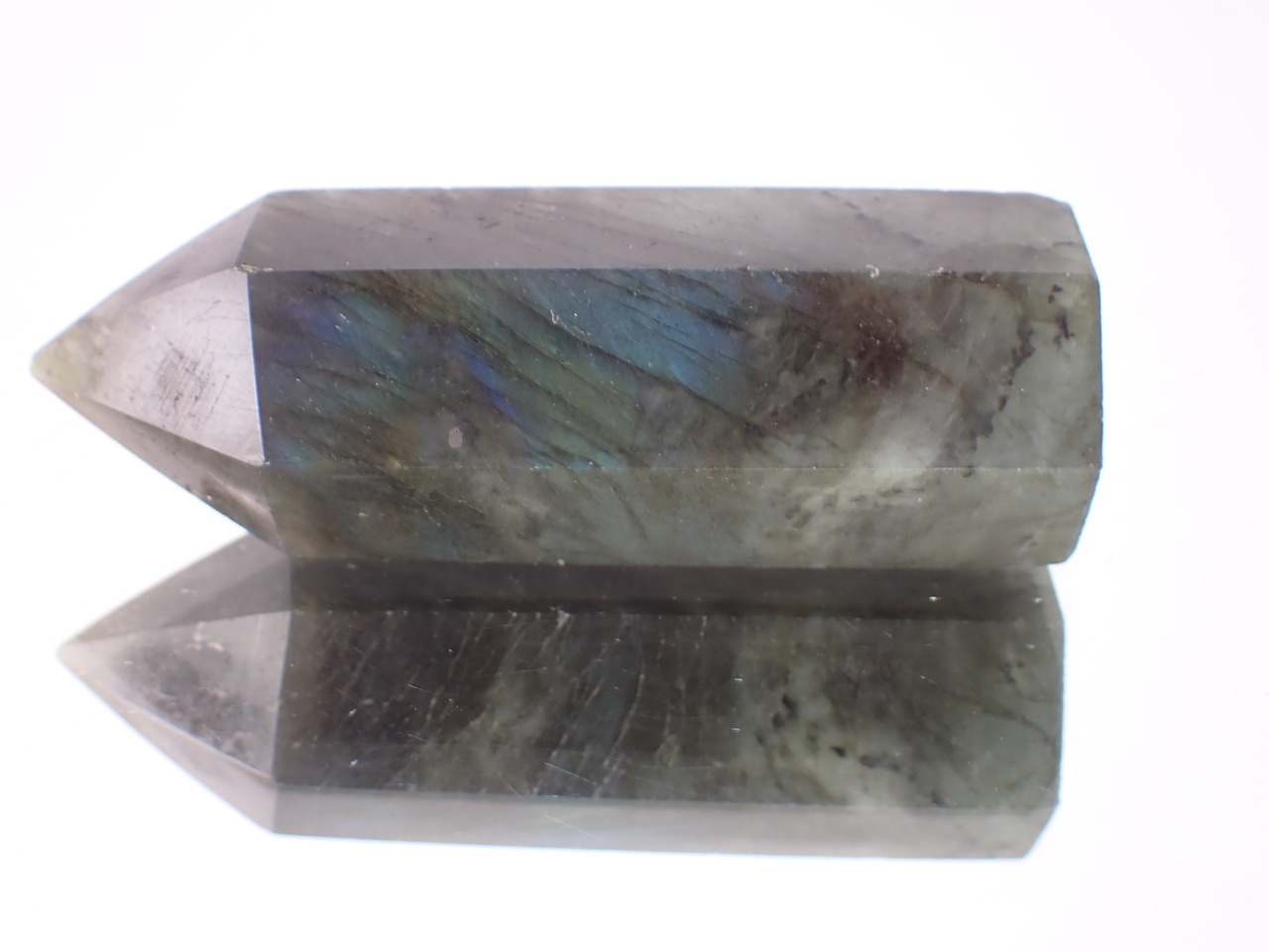 ラブラドライト　オベリスク/シングルポイント　19.5g　[D2-43]