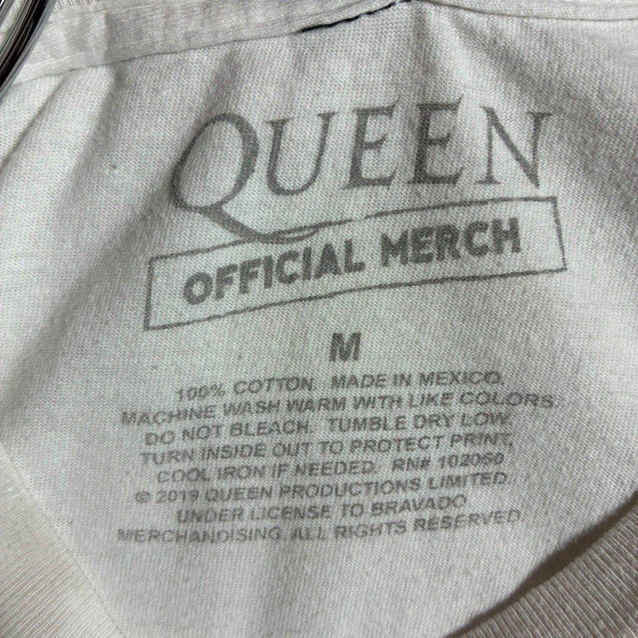 QUEEN THE WORKS オフィシャルバンドTシャツ　白　クイーン
