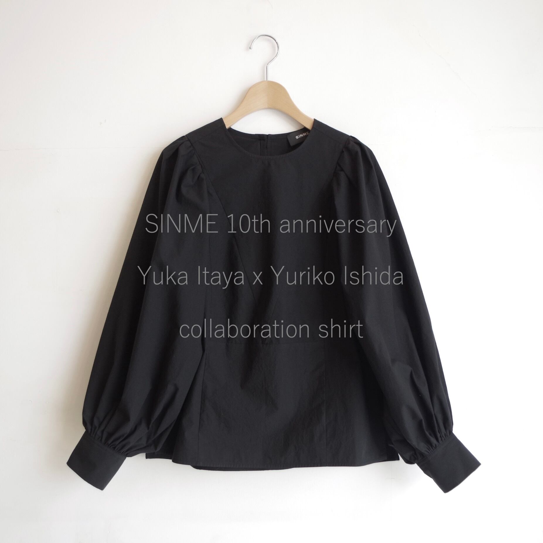 SINME ボリュームシャツⅡ ブラック | 1F Store