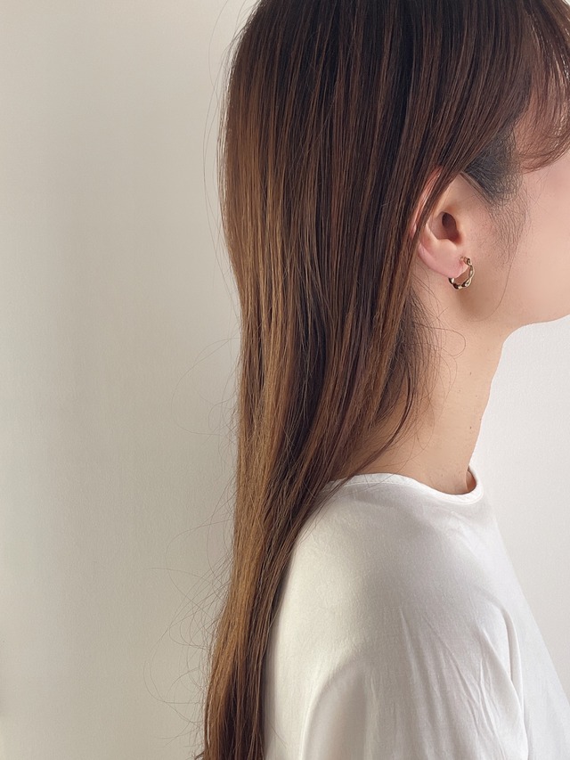 (即納) Fil. / Rice mini hoop earrings | 2color