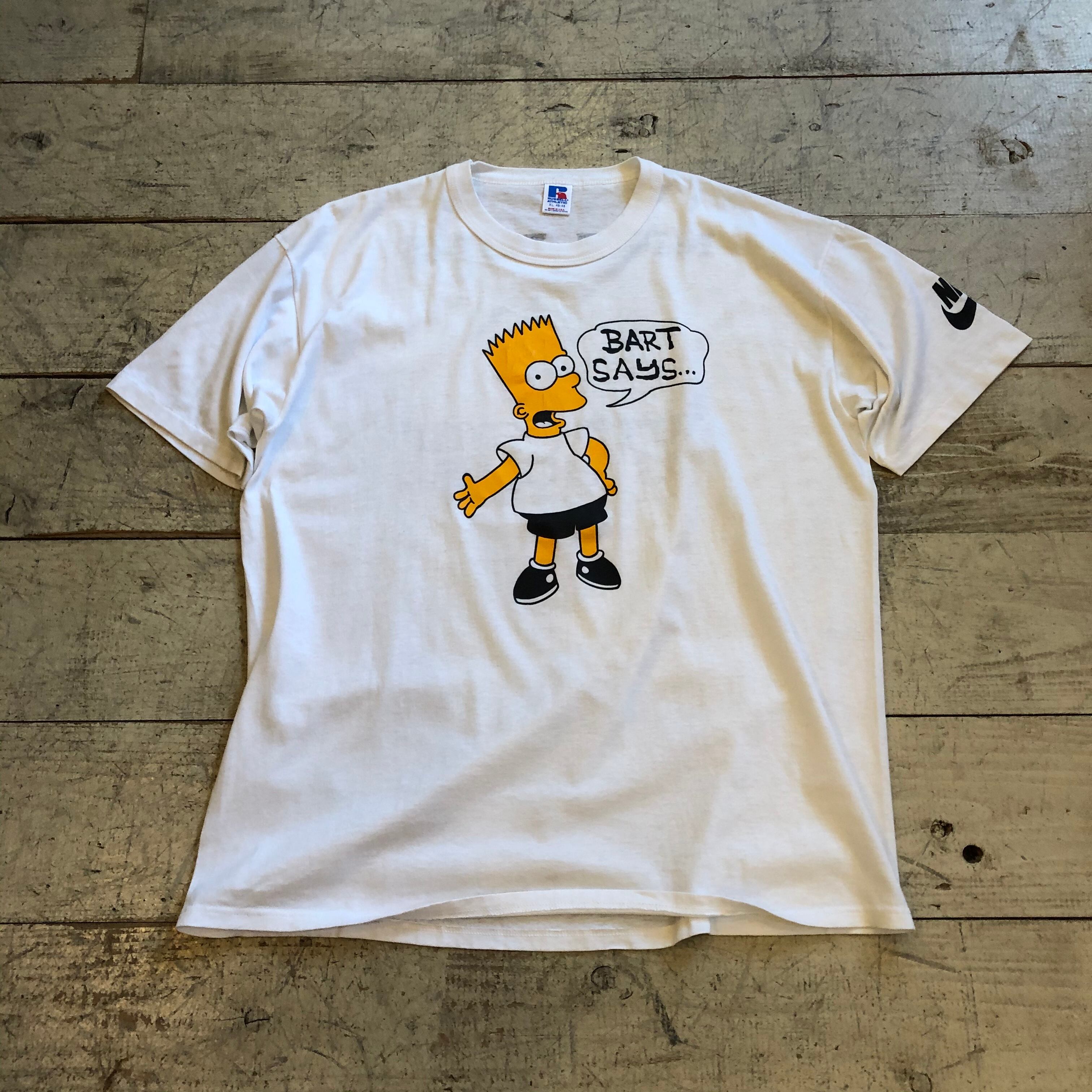 90s SIMPSONS×NIKE T-shirt | What'z up