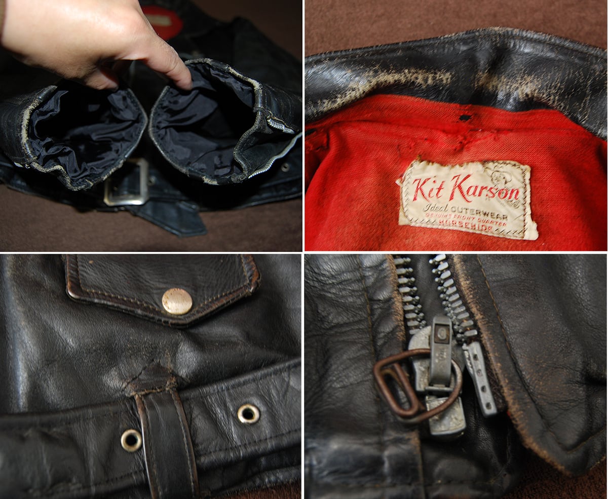 50s Kit Karson 10star ライダース 46 | SECOND TIME GLORY