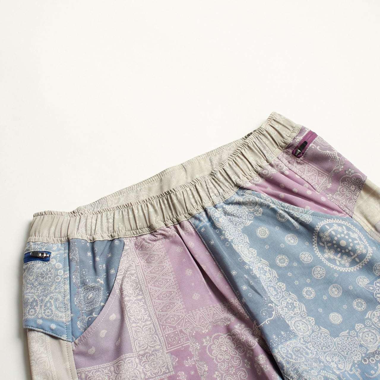 ranor（ラナー）BANDANA CRAZY MIDDLE SHORTS - S-CR バンダナ
