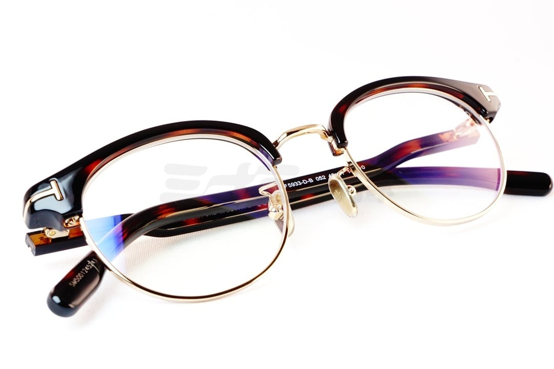 TOM FORD ブルーライトカット TF5933-D-B 052 日本限定 サーモント