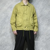 design light cotton jacket mustard