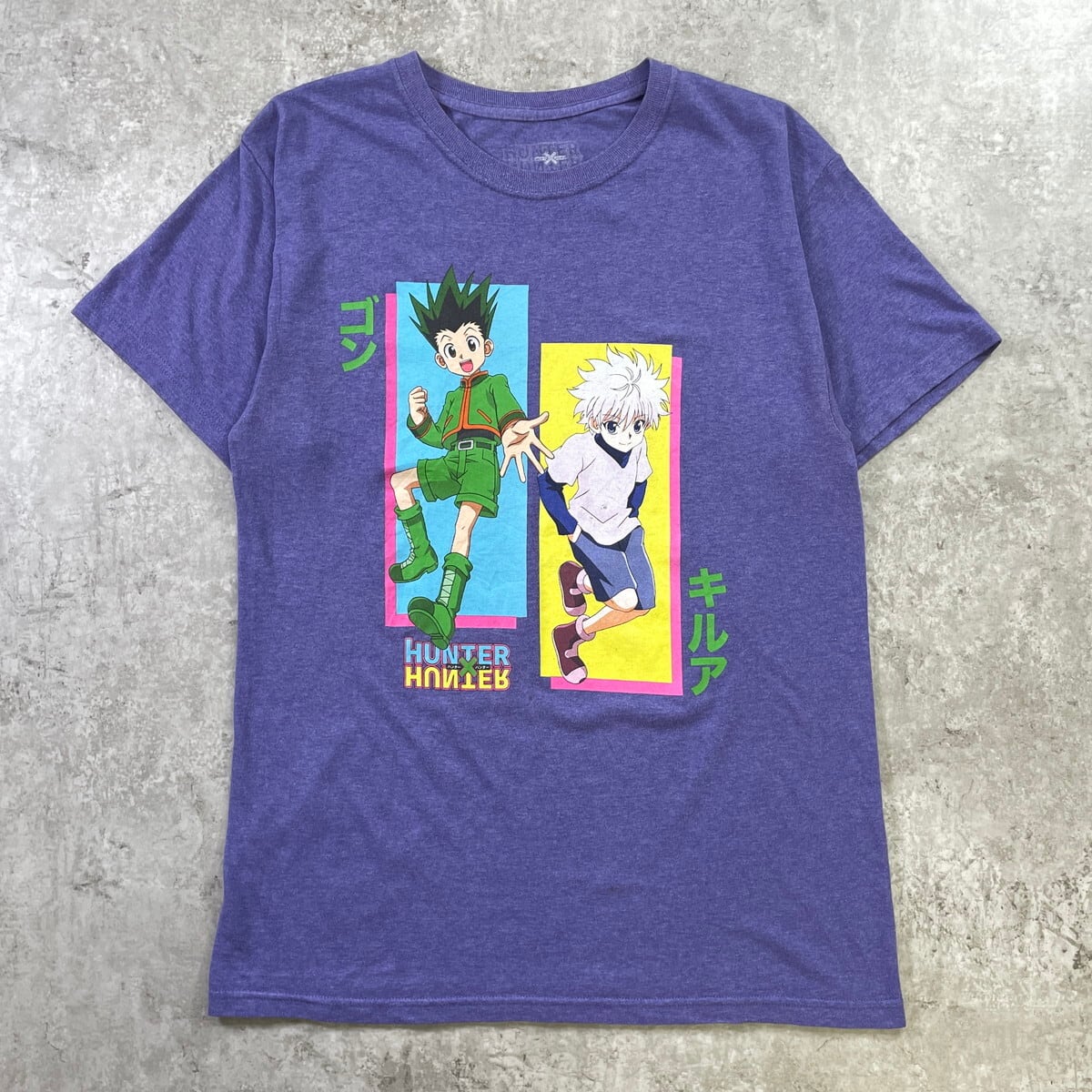 ハンターハンター　HUNTER×HUNTER Tシャツ　激レア　メンズMサイズ HUNTER×HUNTER ハンターハンター アニメ キャラクター プリントTシャツ