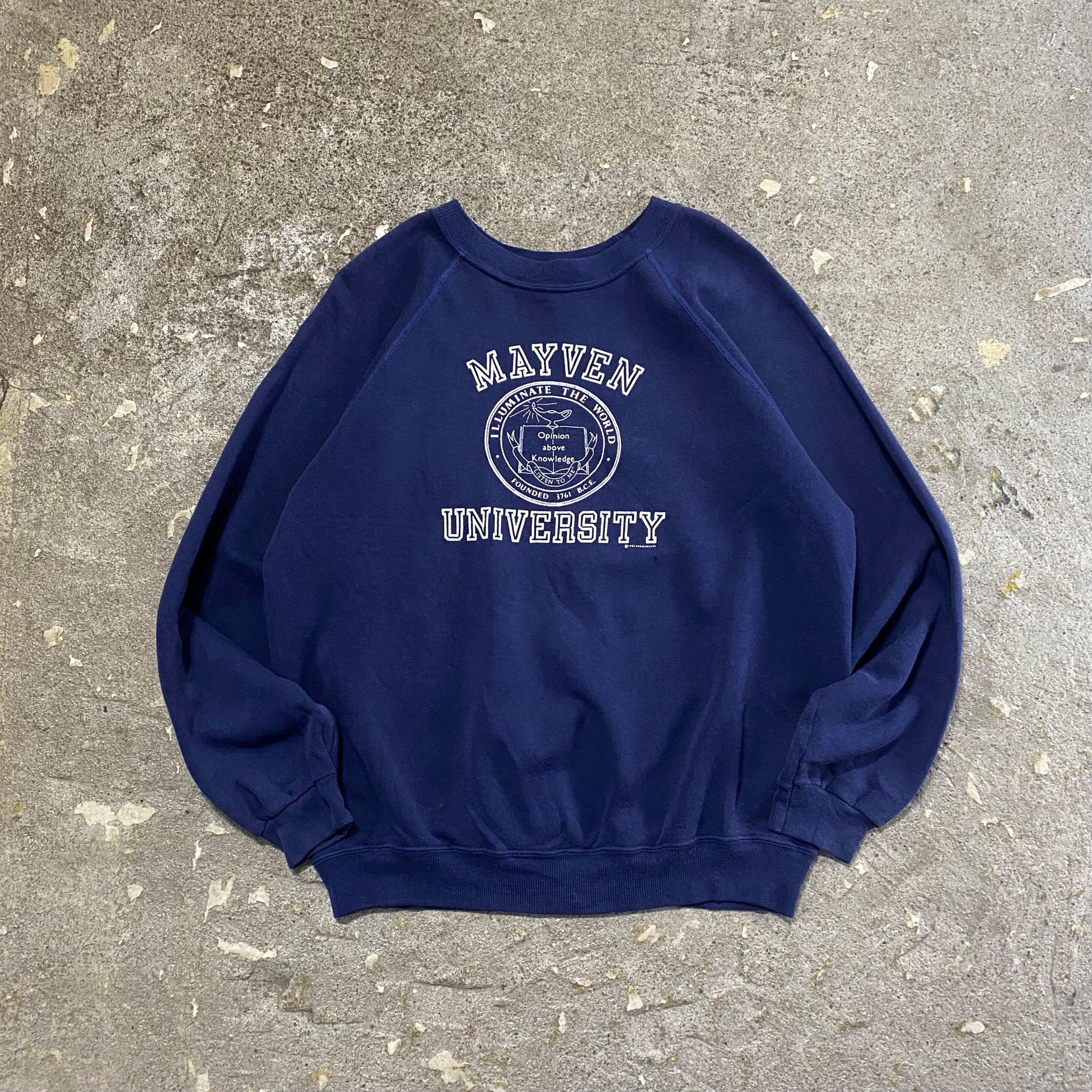 1984s MAYVEN university raglan sweat【仙台店】