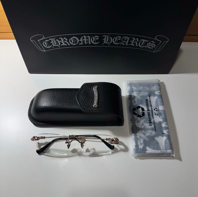CHROME HEARTS クロムハーツ PILLS III メガネ 眼鏡