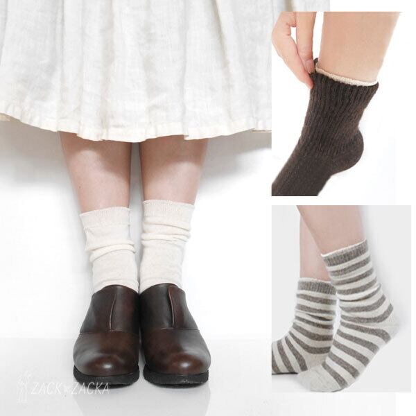 重ね履き シルク100% 先丸 インナーソックス ウールにもおすすめ