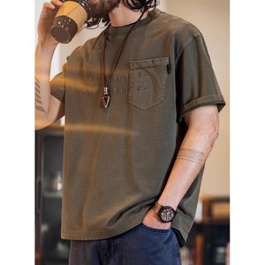 バックタグ刺繍Tシャツ 10147