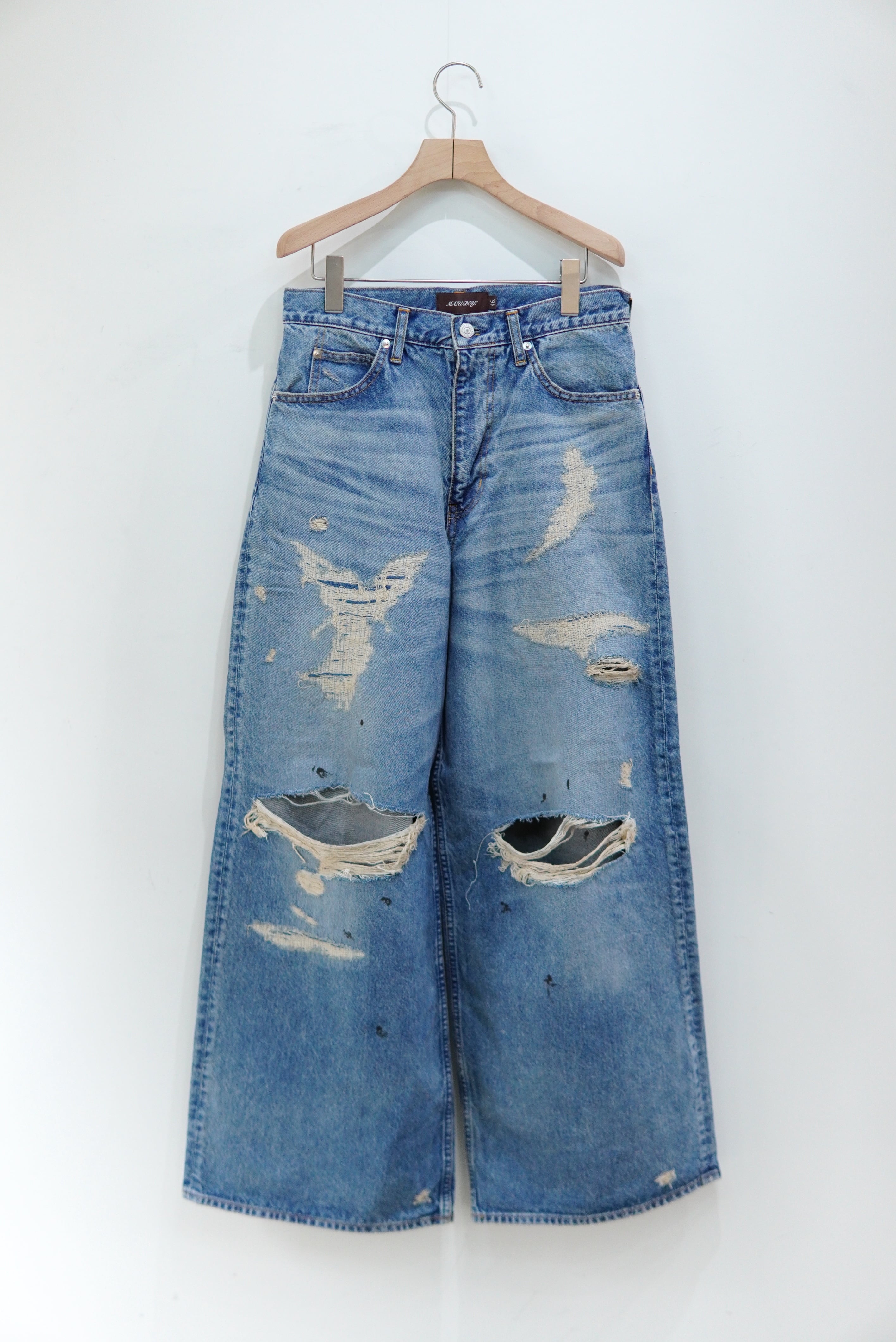MASU / TUCKED WIDE TROUSERS | POETRY