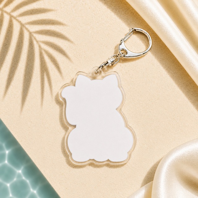 【ELE】LUCKY CAT アクリルキーホルダー ノーマルタイプ