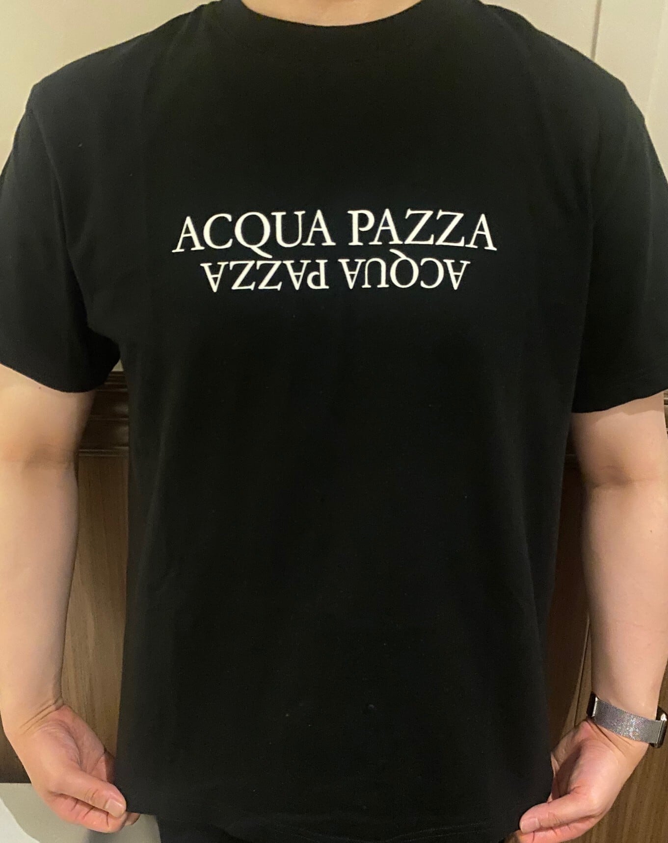 【新品タグ付】アプワイザーリッシェ　クレイサスコラボ　ロゴTシャツ ◇ Apweiser-riche × CLATHAS ◇ 夢のコラボレーション誕生！ | 株式