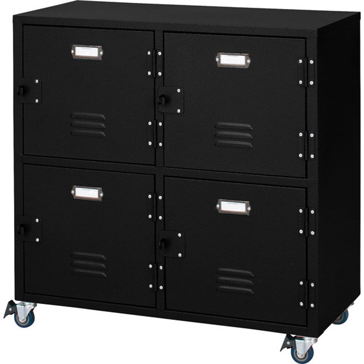 チェスト4D TPN-31BK TPN-31GR 扉付き キャビネット おしゃれ キャスター付 ロッカー チェスト 4D 棚 収納 店舗 事務所 ブラック グリーン