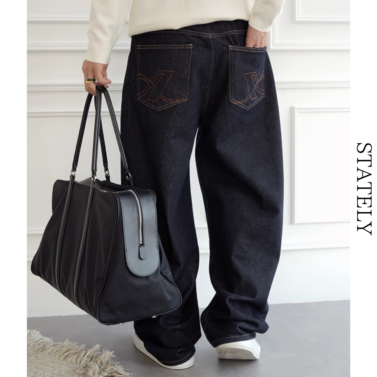 シグネチャー ルーズデニムパンツ_B59・画像6