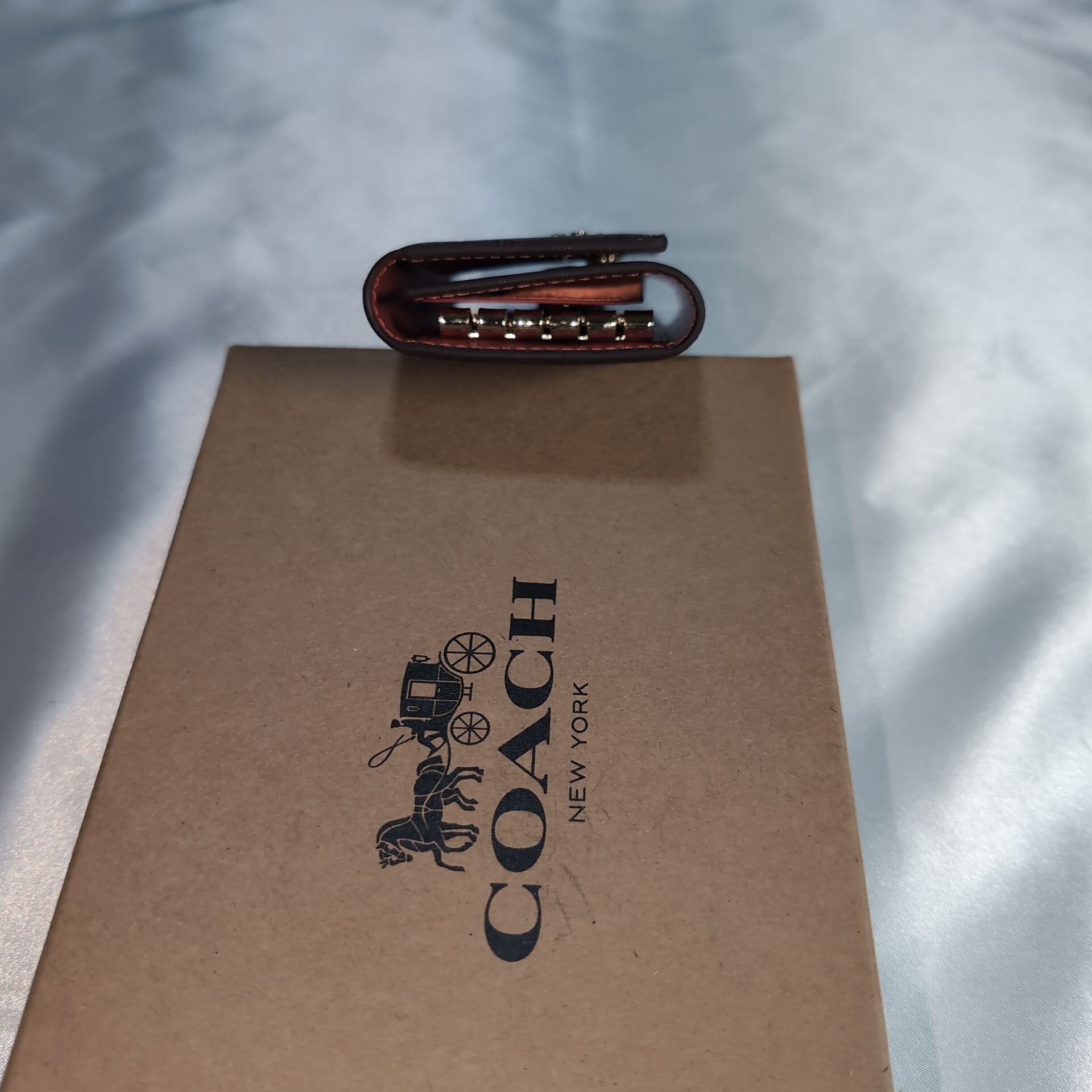 COACHコーチ 5連キーケース シグネチャーブラウン | francore