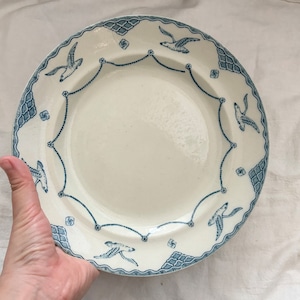 グスタフスベリのカモメ模様のプレート1