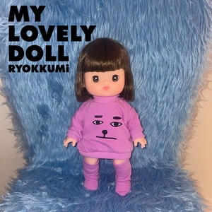 (お人形服) FACE.MTM＋SOCKS SET / PURPLE