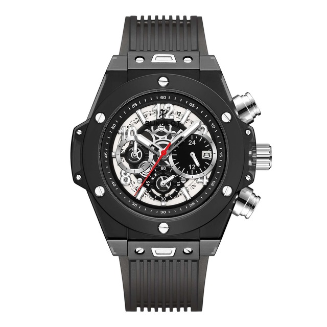 【TAMABUKULOT】CHRONOGRAPH WATCH BLACK ブラック