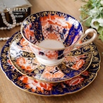 限定1客 英国シェリーSHELLEY "Japan Blue" 豪華イマリ柄 トリオ thumbnail 1
