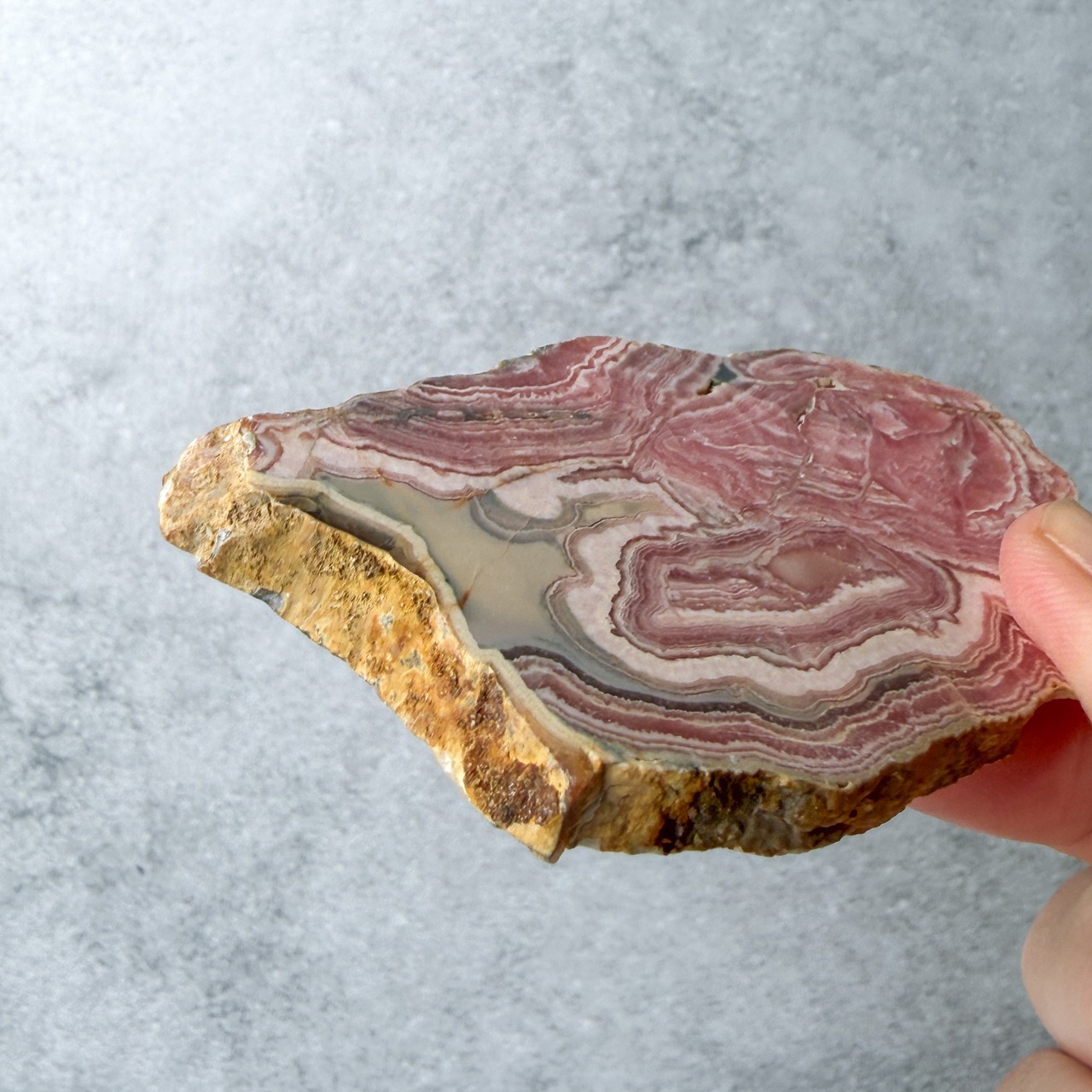 インカローズ・ロードクロサイト スラブ * Rhodochrosite/Inca Rose * 天然石