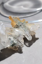 ゴールデンヒーラー × レムリアンクォーツ「朝日の結晶」Golden Healer × Lemurian Quartz ◇ 天然石・鉱物・パワーストーン・原石 | st00325