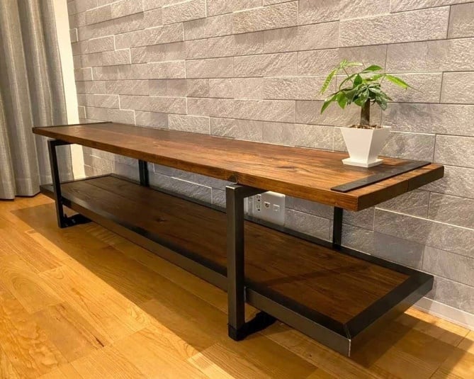 アイアンテレビボード180cm◇西海岸インテリア アイアンテレビボード180cm◇西海岸インテリア