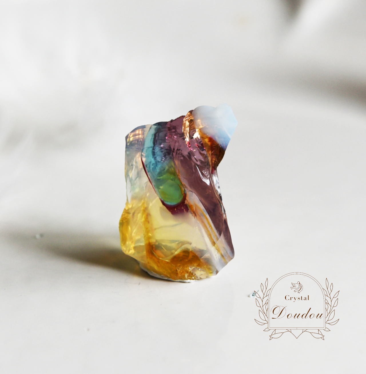 アンダラクリスタル ポリクローム ゴールドクリア×ブルー....〔sa3951〕