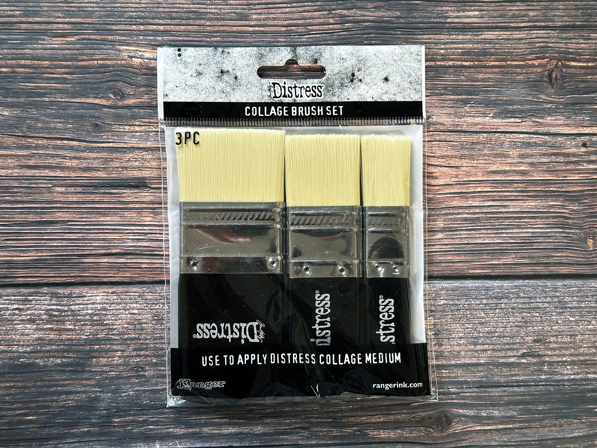 Tim Holtz コラージュブラシ3点セット Distress Collage Brush 3pk