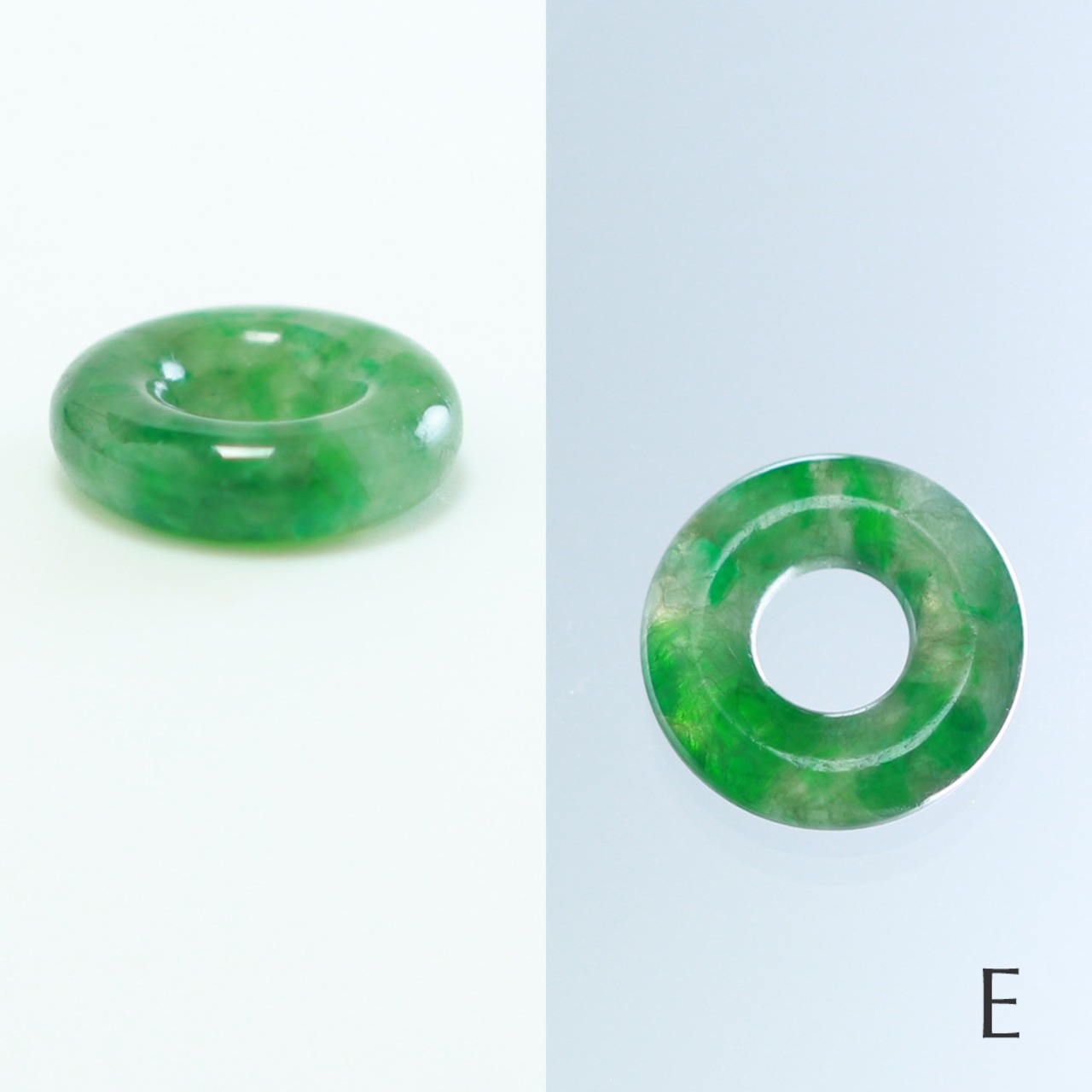 緑と透明のバランスが美しいペンダントトップ A貨翡翠 jd_pt1246