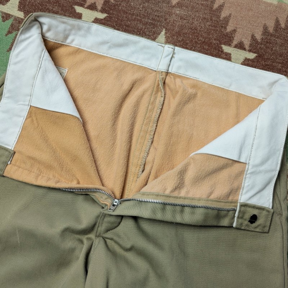 70s L.L.Bean Chamois Flannel Lined Chino Pants (W34.5) | Wonder Wear ...