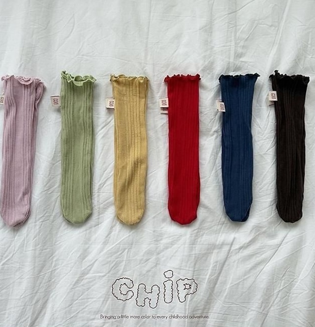 【取寄】CHIP 秋ソックス｜秋服｜韓国子供服｜26/AT