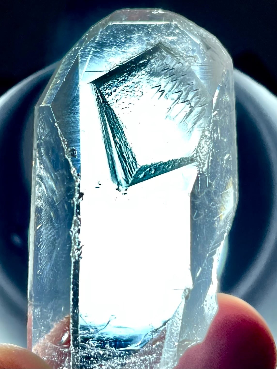 14) スーパー「トライゴーニック水晶」トライゴーニックinトライゴー