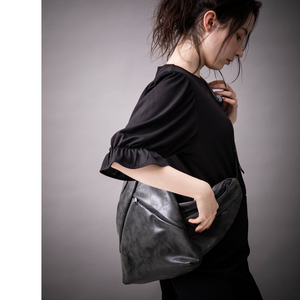 サイドポケットリュック ACBG0035 Side pocket backpack シルバー