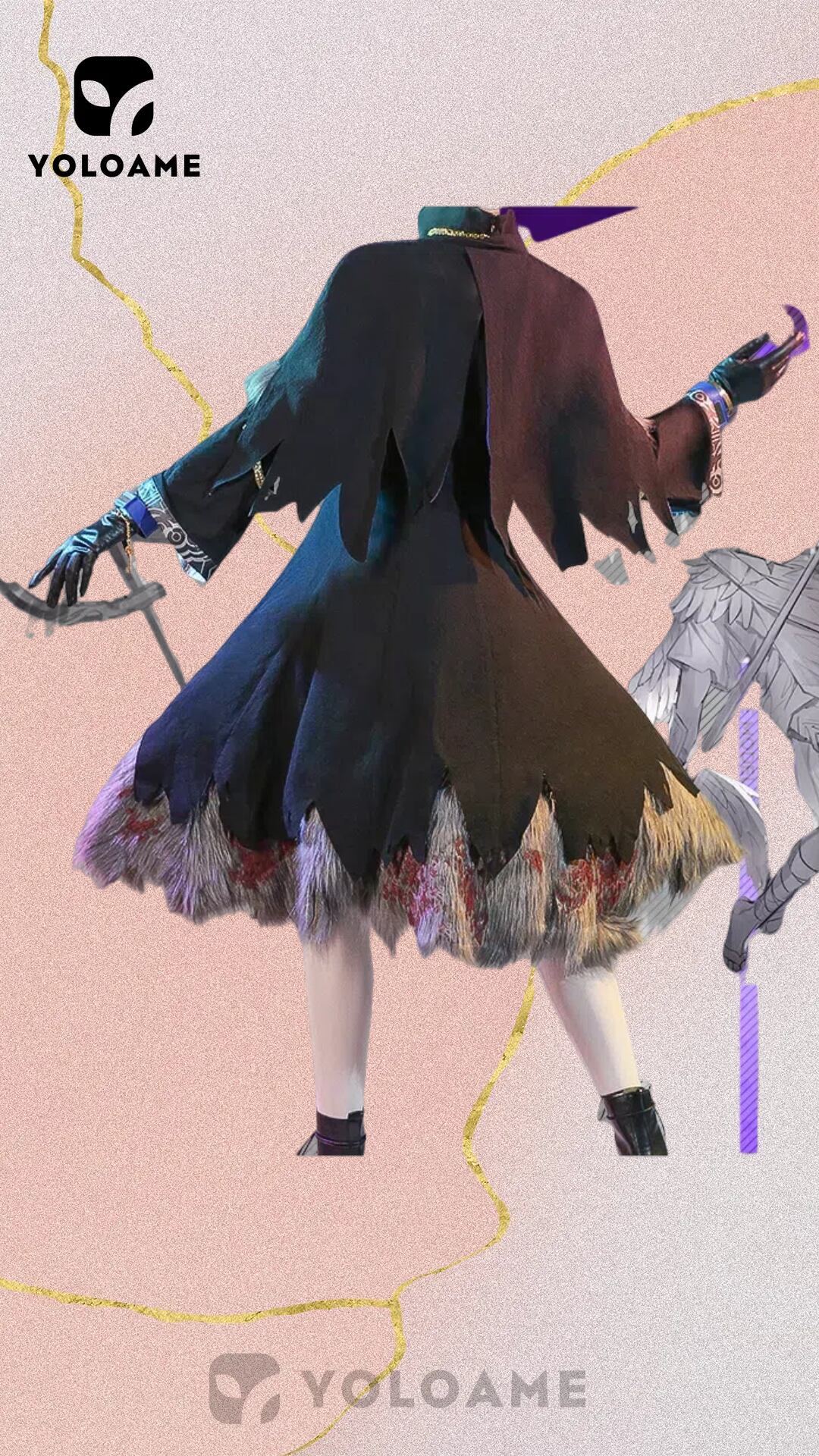 三分妄想 アークナイツ ラップランド コスプレ 衣装 典雅悪兆