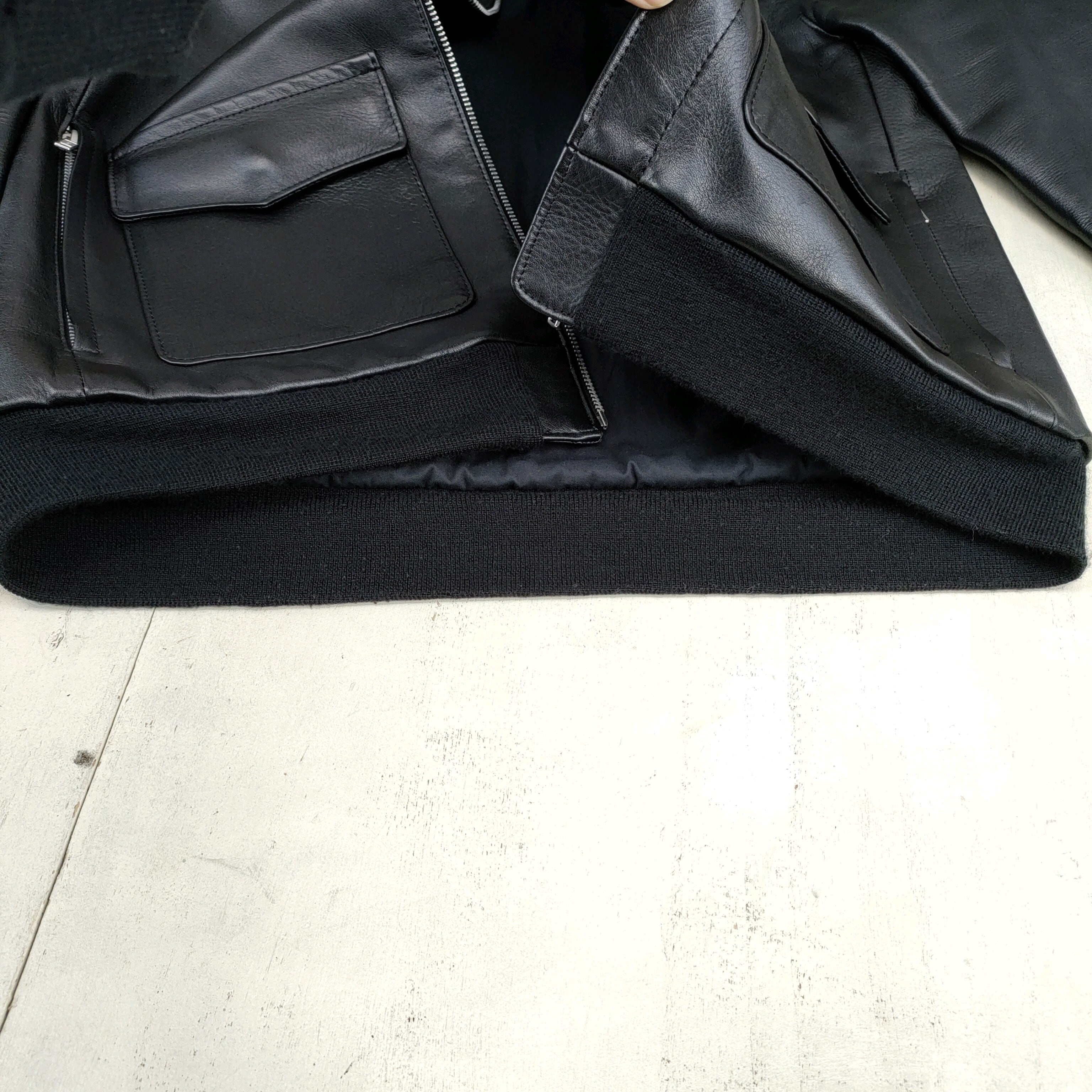 2012AW】美品/STUDIOUS扱/ラッドミュージシャンLAD MUSICIAN/A-2/牛革