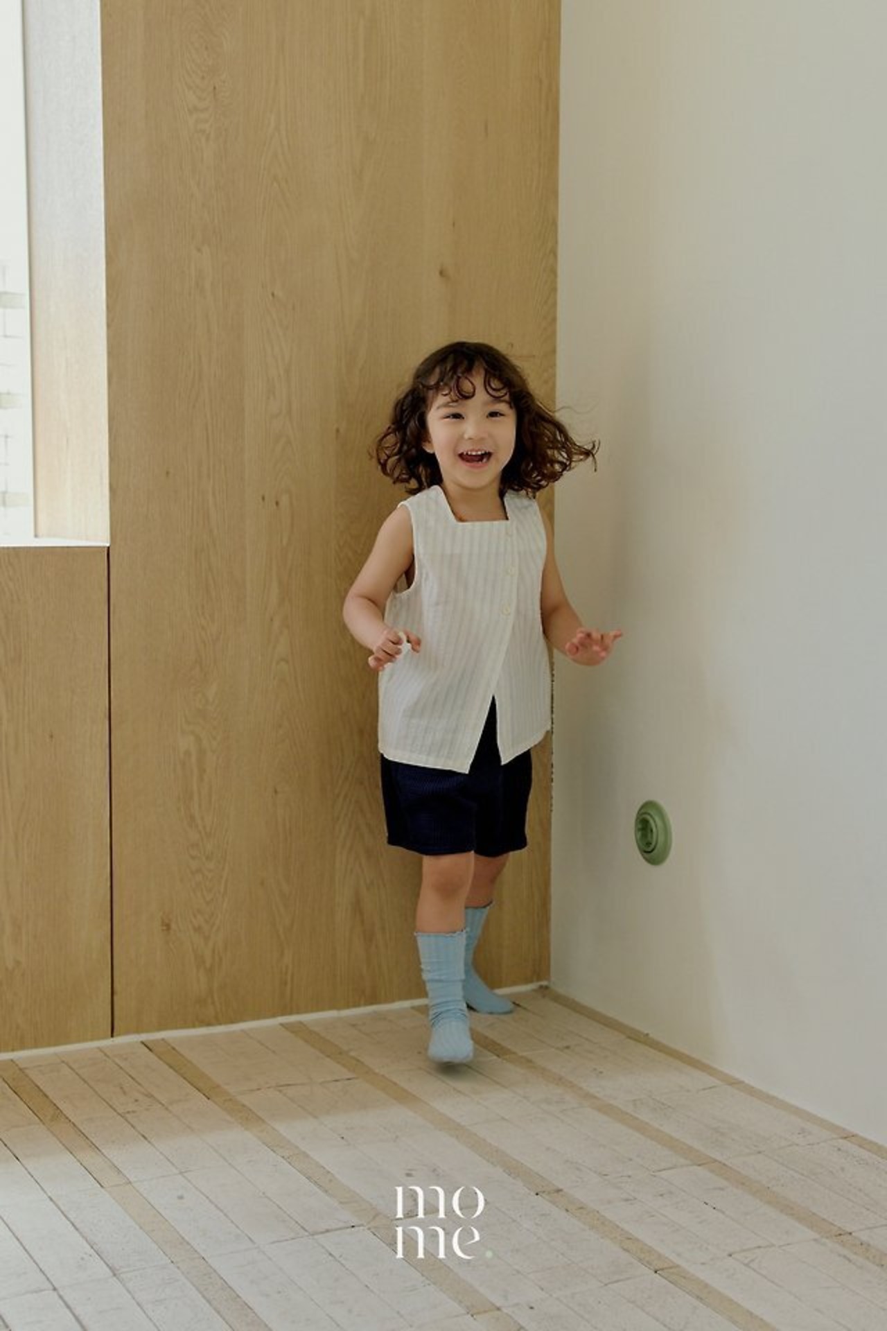 【取寄/韓国直送】MOME 26/SM ラインブラウス｜夏服｜韓国子供服