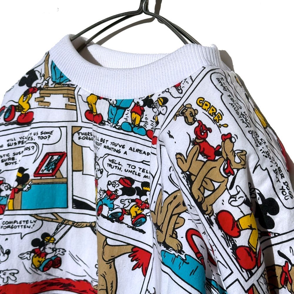 vintage back drop disney mickey sweat-