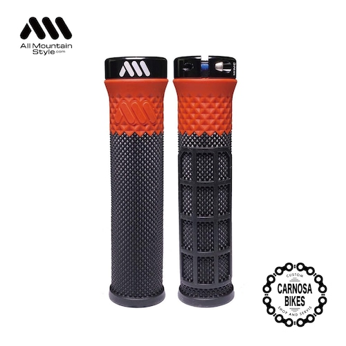 【ALL MOUNTAIN STYLE】CERO GRIPS [セログリップ] Black/Red