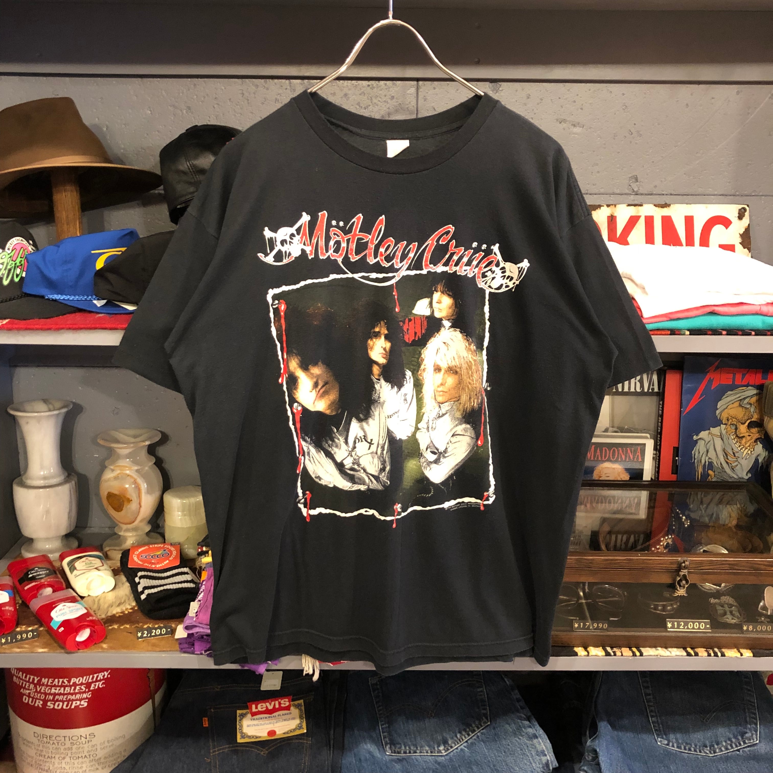 90年代 MOTLEY CRUE モトリー クルー バンドT   USA製 XL