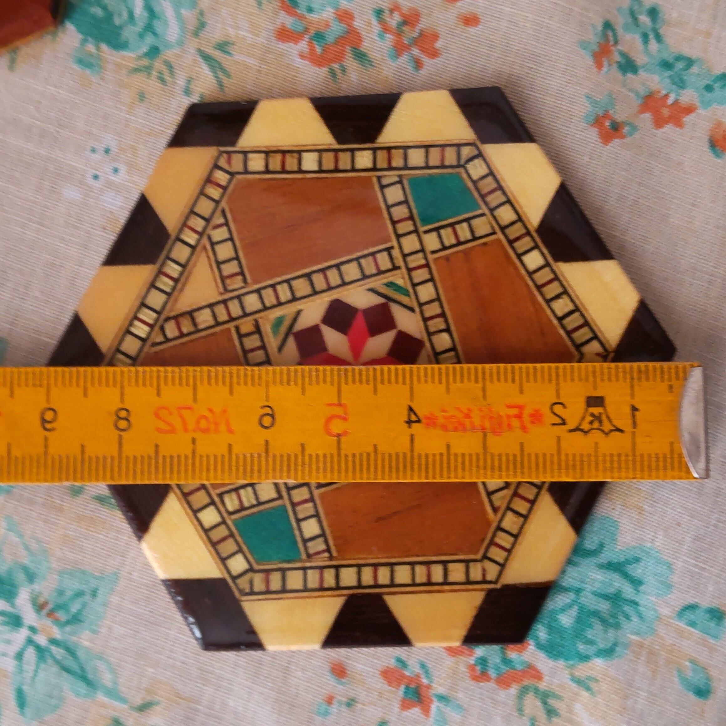 スペイングラナダ 寄木細工コースター 6枚セット | eve