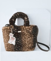 PAUL&JOE ACCESSOIRES : FUR TOTE BAG PJA-B1502