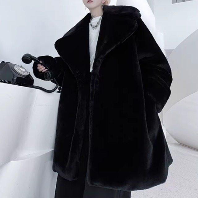 ロイヤルミンクトーン　ファーロングコート　2カラー　LB1696