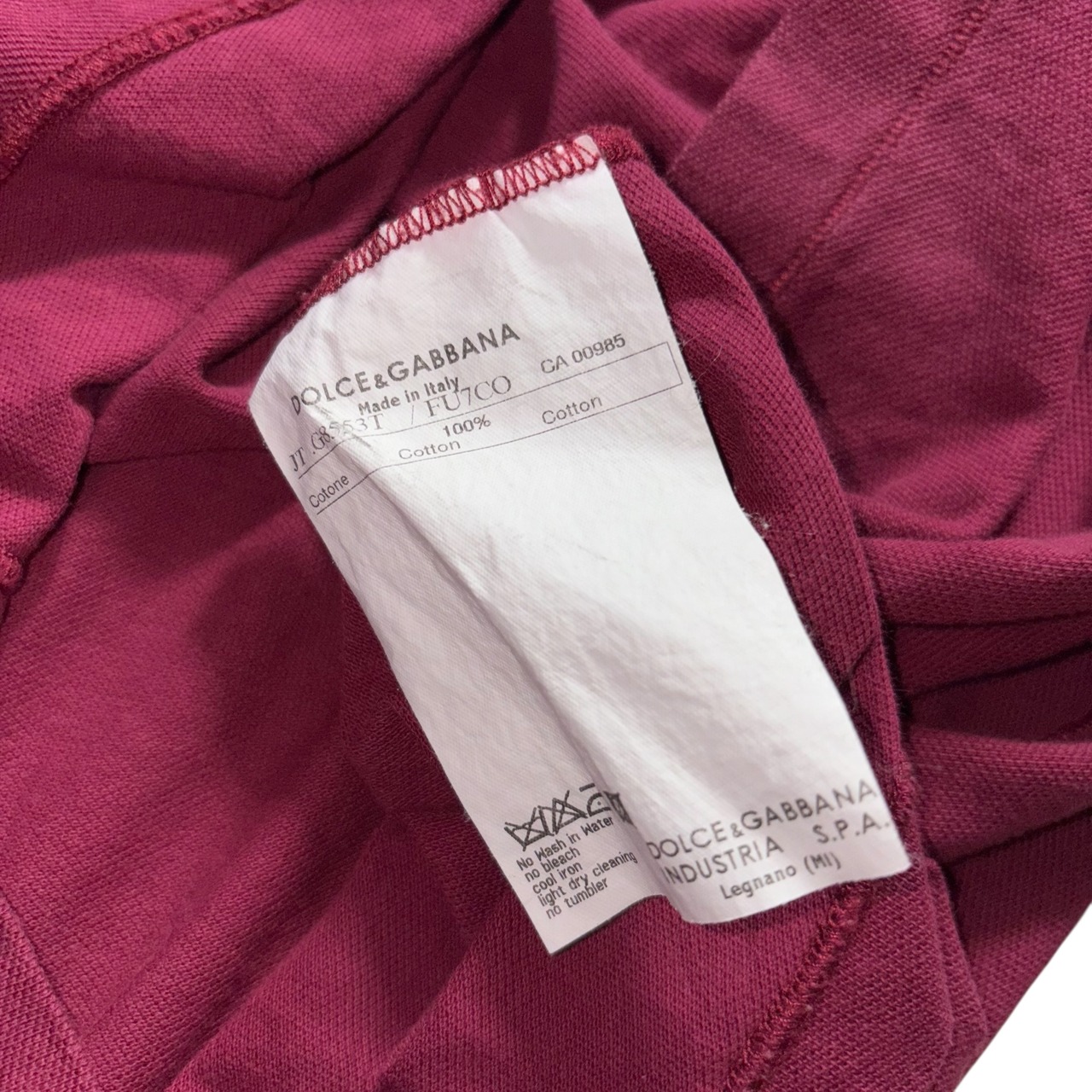 DOLCE&GABBANA fake layered pullover