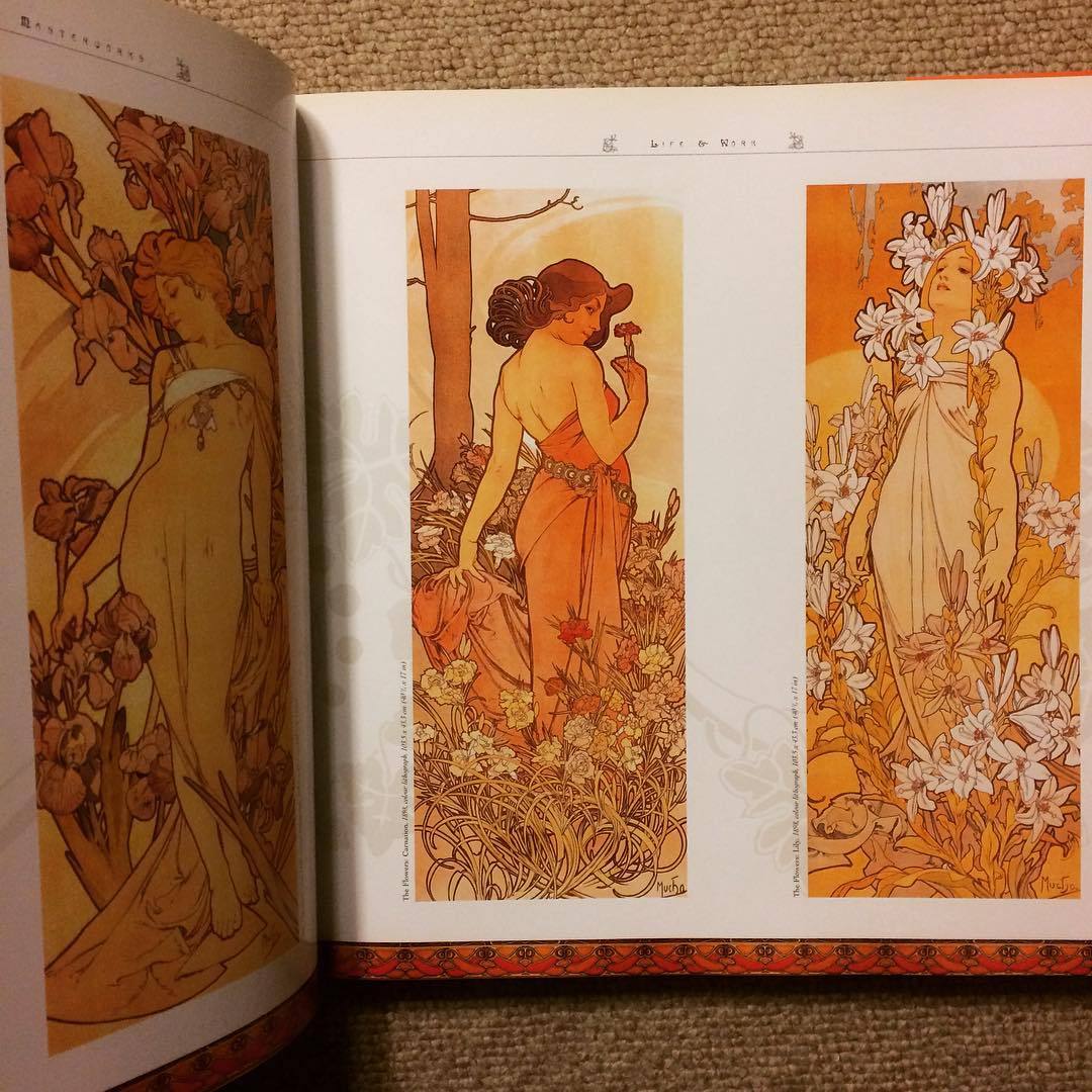 アルフォンス・ミュシャ 画集「Alphonse Mucha: Masterworks」 - 画像3