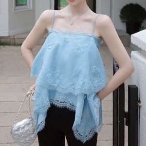 フリルレースキャミソール A92