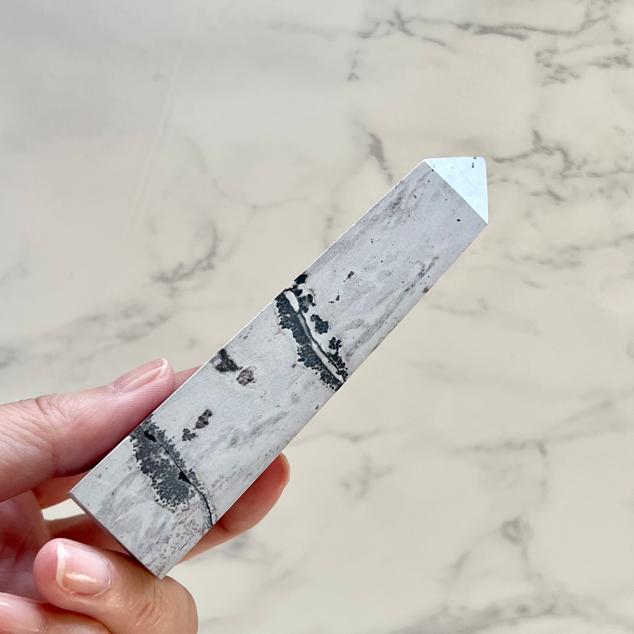 ピクチャーストーン1*デンドリティック*天然石ポイント*天然石インテリア*置き物